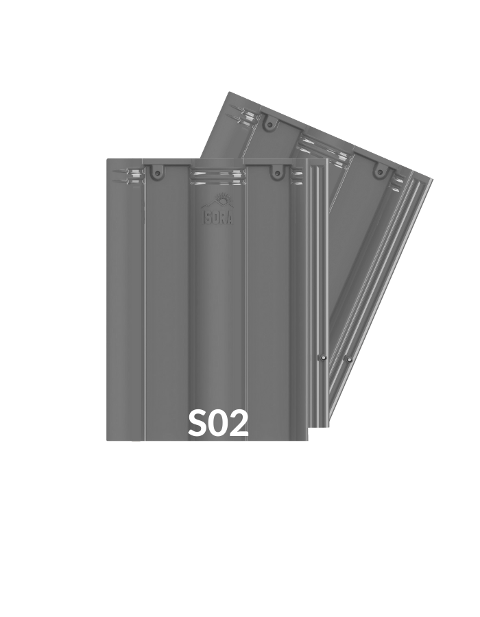 Ngói sóng màu xám ISORA - S02 - Xà Gồ Thép BIC GROUP - Công Ty Cổ Phần BIC GROUP